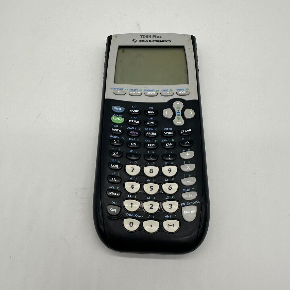 Texas Instruments‎ Ti 84 Plus Graphing Calculator Black Tested
